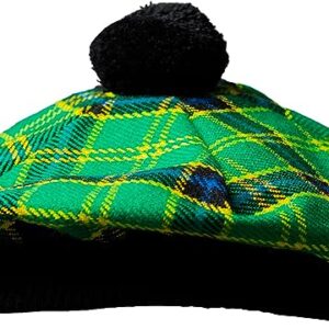UMAM Scottish Traditional Tam o' Shatner Acrylic Wool Tammy Hat Flat Bonnet Kilt Many Tartans