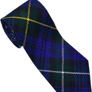 UMAM Scottish Neckties For Men - Many Clan Tartans, Acrylic Wool Men Ties - Argyll Campbell 040-nt