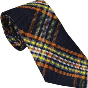 UMAM Scottish Neckties For Men - Many Clan Tartans, Acrylic Wool Men Ties - Bear Pride 053-nt