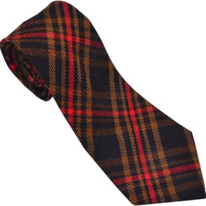 UMAM Scottish Neckties For Men - Many Clan Tartans, Acrylic Wool Men Ties - Brown Watch Tartan