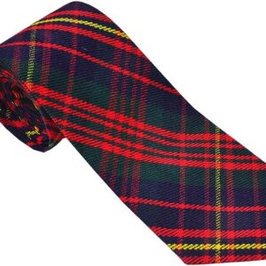 UMAM Scottish Neckties For Men - Many Clan Tartans, Acrylic Wool Men Ties - Cameron of Erracht Tartan
