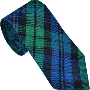 UMAM Scottish Neckties For Men - Many Clan Tartans, Acrylic Wool Men Ties - Campbell Ancient 054-nt