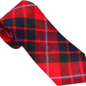UMAM Scottish Neckties For Men - Many Clan Tartans, Acrylic Wool Men Ties - Fraser Tartan