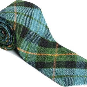 UMAM Scottish Neckties For Men - Many Clan Tartans, Acrylic Wool Men Ties - Gunn Ancient 052-nt