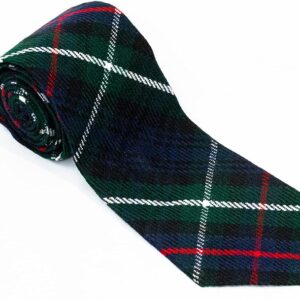 UMAM Scottish Neckties For Men - Many Clan Tartans, Acrylic Wool Men Ties - Mackenzie Tartan