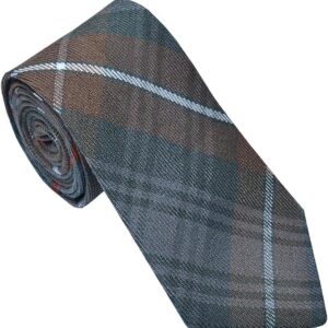 UMAM Scottish Neckties For Men - Many Clan Tartans, Acrylic Wool Men Ties - Mackenzie Weathered