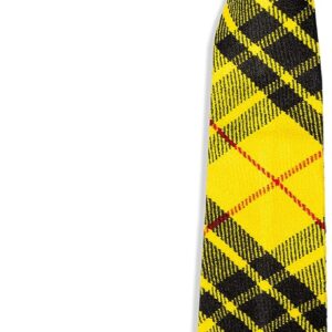 UMAM Scottish Neckties For Men - Many Clan Tartans, Acrylic Wool Men Ties - Macleod of Lewis Tartan