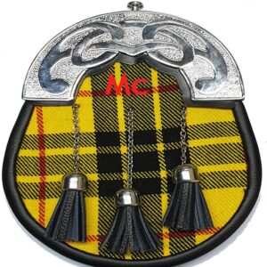 New Scottish Tartan Sporran, Chain Belt in Different Tartans - Macleod of Lewis Um-006ts