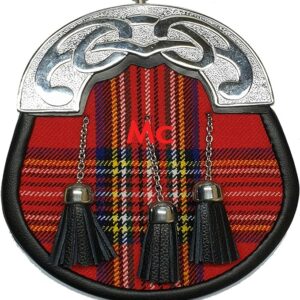 New Scottish Tartan Sporran, Chain Belt in Different Tartans - Royal Stewart Um-003ts
