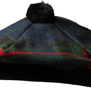 UMAM Scottish Traditional Tam o' Shatner Acrylic Wool Tammy Hat Flat Bonnet Kilt Many Tartans - Gunn 004tcp