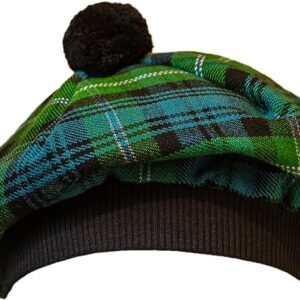 UMAM Scottish Traditional Tam o' Shatner Acrylic Wool Tammy Hat Flat Bonnet Kilt Many Tartans - Lyon 070tcp