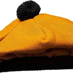 UMAM Scottish Traditional Tam o' Shatner Acrylic Wool Tammy Hat Flat Bonnet Kilt Many Tartans - Saffron 058tcp
