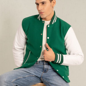 Green with White