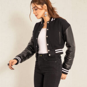 Black with White Strips