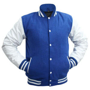 blue and white