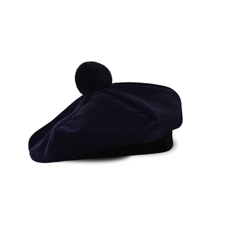 Scottish Traditional Tam o' Shatner Velvet Caps - Image 8