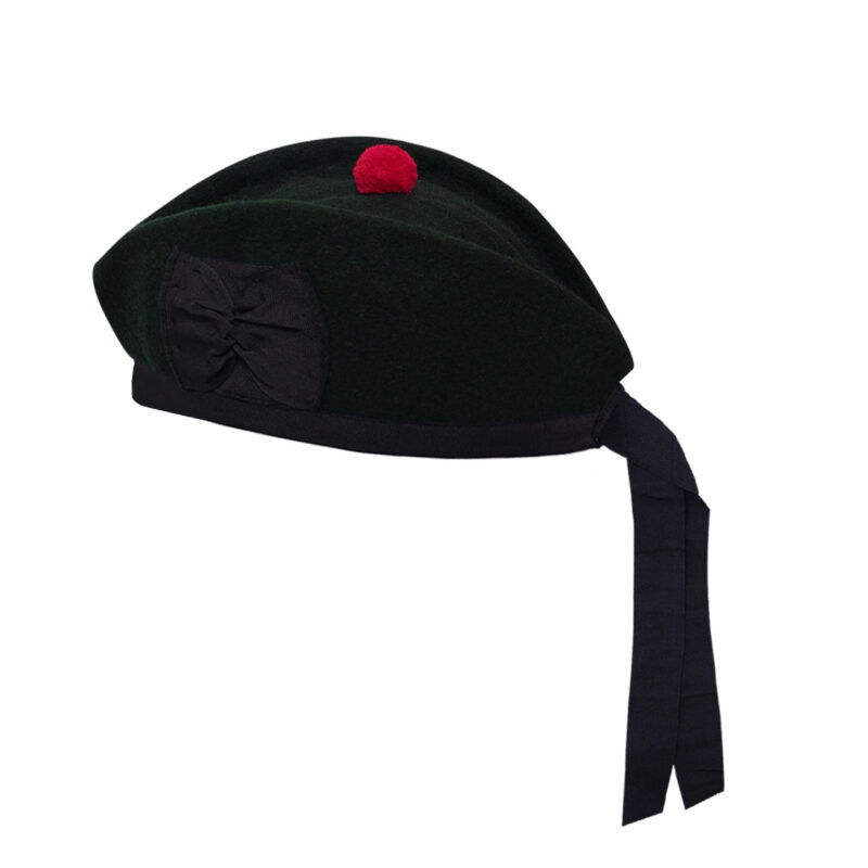 Glengarry Cap-Traditional Scottish Hat,100% Wool, Acrylic Wool Tartan,Kilts/Bagpipes Accessories,Polyester Cotton Ribbon - Image 9
